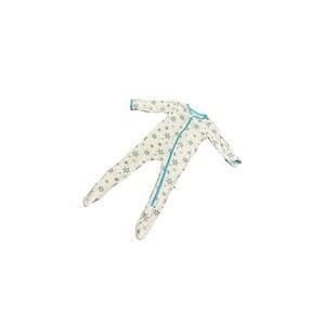 KicKee Pants | Snowflake Bamboo Zippie | 6-9m